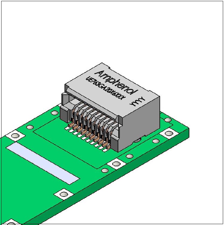 2x28G DSFP 连接器（UE76-3GA22-3D00T）