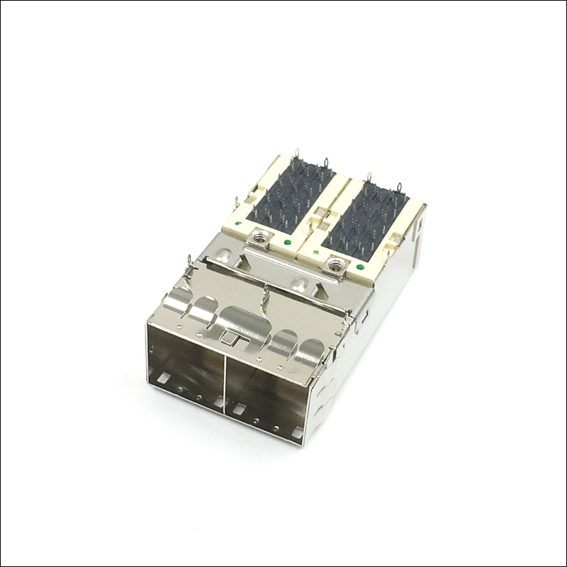 SFF-8644 Mini SAS HD 36P 1*2连接器(U92-L211-1001-70)