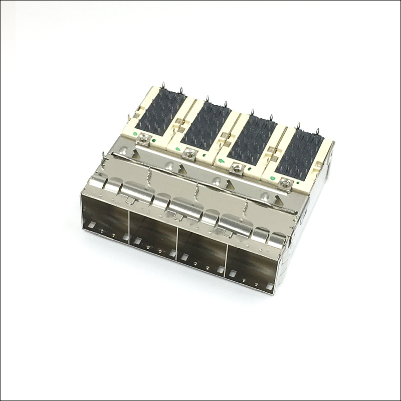 SFF-8644 Mini SAS HD 36P 1*4连接器(U92-L411-1001-70)