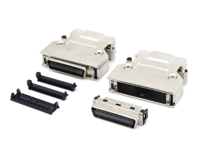 SCSI MALE IDC ASSEMBLY TYPE  20、26、36、50、68、100P